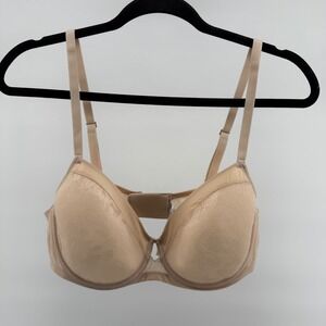 Soma Lightest Lift Modern Coverage Lace Underwire Bra Beige Nude 38C
